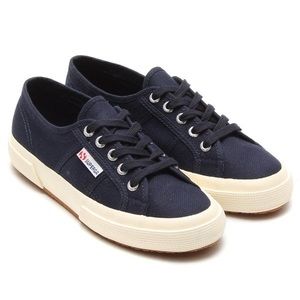 Navy Blue Superga Classics (US 8, EU 39)